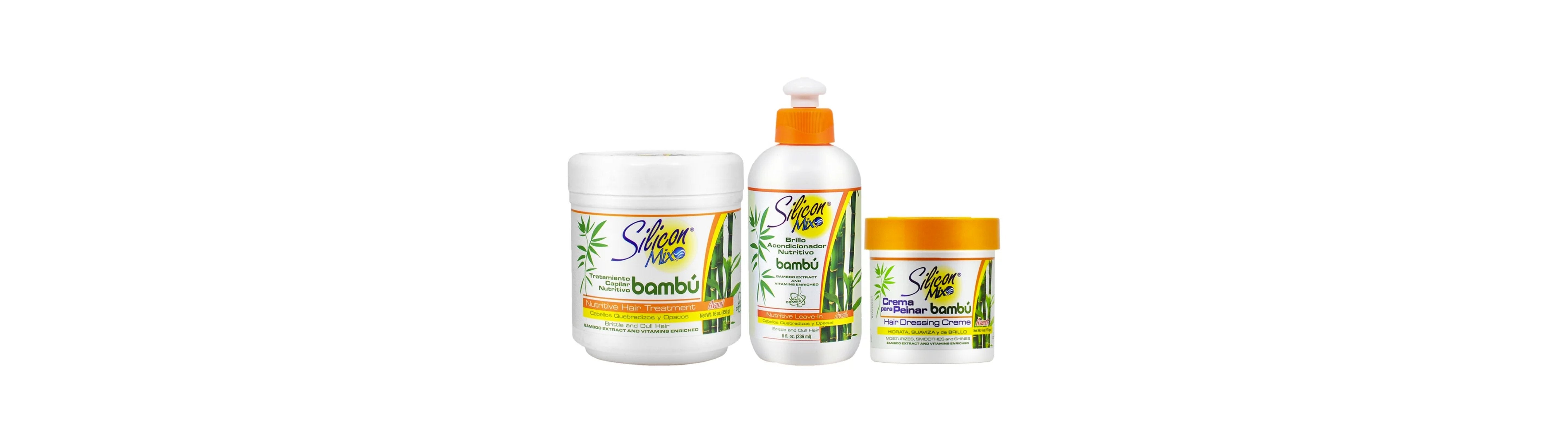 Silicon Mix Bambu Nutritive Hair Treatment 16 oz / 450 g for Brittle & Dull  Hair