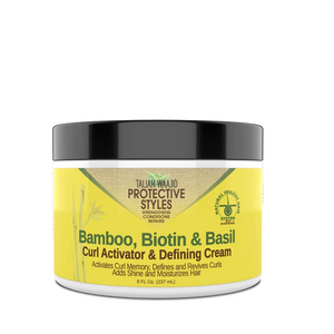 Taliah Waajid - Bamboo Biotin and Basil Curl Activator and Defining Cream 8 fl oz