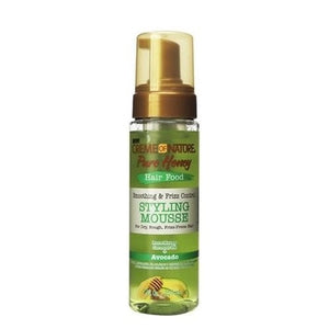 Crème of Nature - Pure Honey Hair Food Styling Mousse Avocado 7 oz