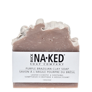 Buck Naked Soap Company - Purple Brazilian Clay Soap