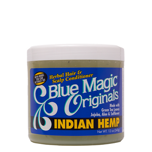 Blue Magic - Original Indian Hemp Herbal Hair and Scalp Conditioner 12 oz