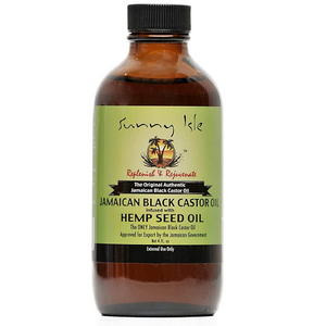 Sunny Isle - Jamaican Black Castor Oil Hemp Seed Oil 4 fl oz