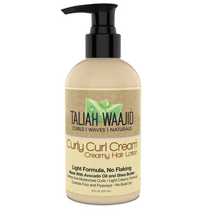 Taliah Waajid - Curly Curl Cream Creamy Hair Lotion 8 oz