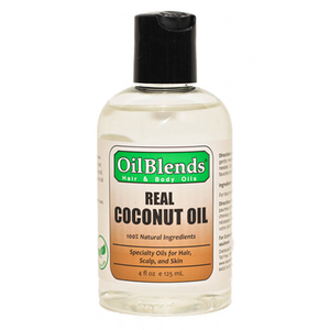 Oil Blends Hair and Body Oils - Real Coconut Oil 4 fl oz