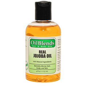Oil Blends Hair and Body Oils - Real Jojoba Oil 4 fl oz