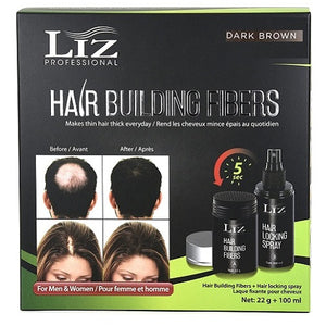 Liz - Hair Building Fibers and Locking Spray