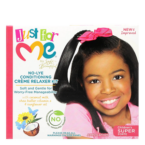 Just for Me - No Lye Conditioning Creme Relaxer Kit Super 1 App