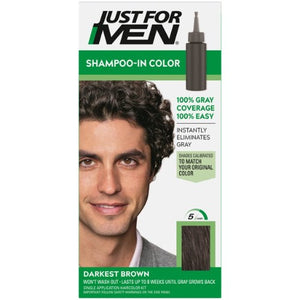 Just For Men - Shampoo In Color H-50 Darkest Brown