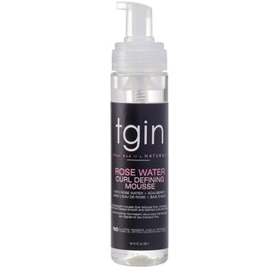 Tgin - Rose Water Curl Defining Mousse 8 fl oz