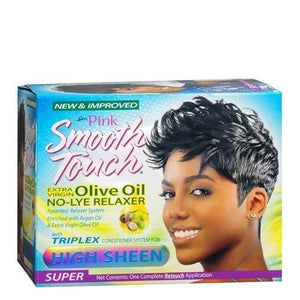 Luster's Pink - Smooth Touch Olive Oil No Lye Relaxer w/Triplex High Sheen