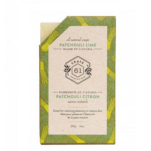 CRATE61 - Patchouli Lime Soap 110g