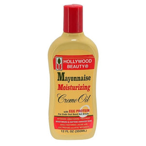 Hollywood Beauty - Mayonnaise Creme Oil Shine Moisturizer 12 fl oz