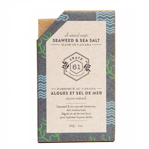 CRATE61 - Seaweed and Sea Salt Soap 110g