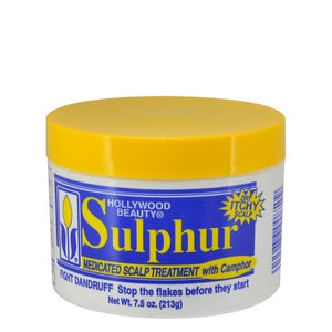 Hollywood Beauty - Sulphur Medicated Scalp Treatment with Camphor 7.5 oz