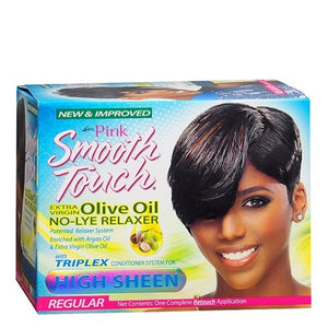 Luster's Pink - Smooth Touch Olive Oil No Lye Relaxer w/Triplex High Sheen