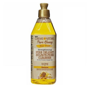 Crème of Nature - Pure Honey Hair Food Banana Pure Delight Sulfate Free Cleanser 12 fl oz