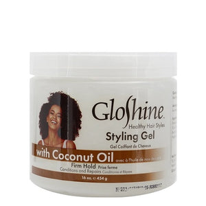 GloShine - Air Styling Gel Coconut Oil 16 oz