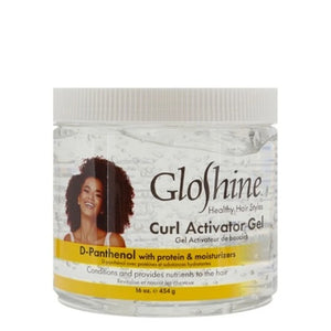 GloShine - Hair Curl Activator Gel D-Panthenol 16 oz