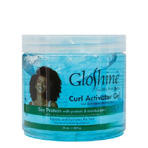 GloShine - Hair Curl Activator Gel Soy Protein 16 oz