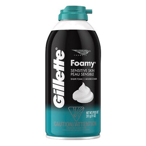 Gillette - Foamy Sensitive Skin Shave Foam 11 oz
