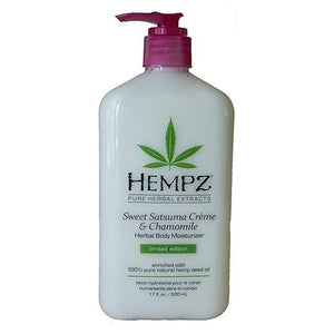 Hempz - Satsuma Creme and Chamomile Herbal Body Moisturizer 17 fl oz