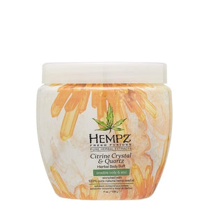 Hempz - Citrine Crystal and Quartz Herbal Body Buff 7 fl oz