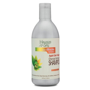 Hawaiian Silky - 14 in 1 Miracles Apple Cider Vinegar Charcoal Activated Shampoo 13 fl oz