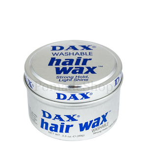 Dax - Washable Hair Wax for Strong Hold, Light Shine 3.5 oz
