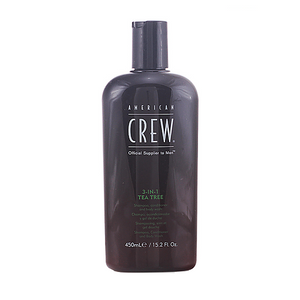 American Crew - 3 in 1 Tea Tree Shampoo, Conditioner, and Body Wash