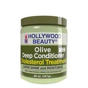 Hollywood Beauty - Olive Deep Conditioner Cholesterol Treatment 20 oz