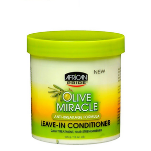 African Pride - Olive Miracle Anti Breakage Formula Leave In Conditioner 15 oz