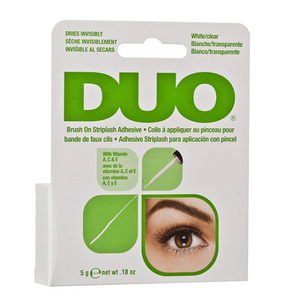 Duo - Brush On Striplash Adhesive White Clear 0.18 oz