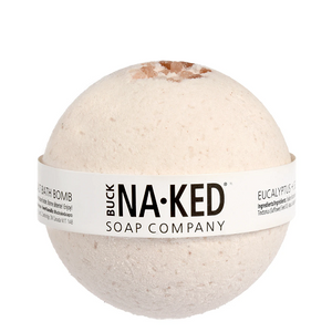 Buck Naked Soap Company - Eucalyptus and Himalayan Salt Bath Bomb