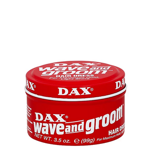 Dax - Wave and Groom Hair Dress for Maximum Hold, Light Shine 3.5 oz