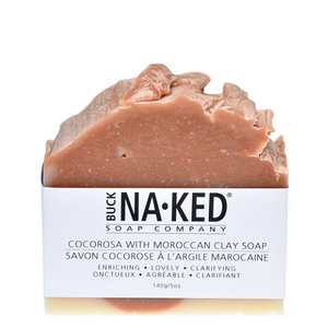Buck Naked Soap Company - CocoRosa with Moroccan Clay Soap