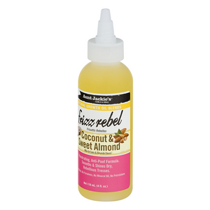 Aunt Jackie's - Frizz Rebel Coconut and Sweet Almond Natural Growth Oil 4 fl oz