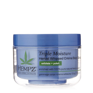 Hempz - Triple Moisture Herbal Whipped Creme Body Scrub 7.3 oz