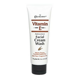 Cococare - Vitamin E Antioxidant Facial Cream Wash 4 oz