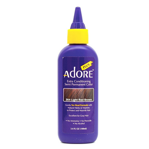 Adore Plus Semi Permanent Color (Color : 348 Dark Plum Brown