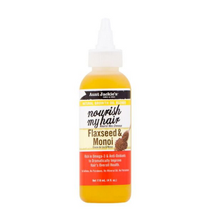Aunt Jackie's - Nourish My Hair Flaxseed and Monoi Growth Oil 4 fl oz