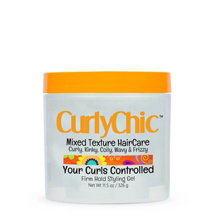 CurlyChic - Mixed Texture Hair Care Firm Hold Styling Gel 11.5 oz
