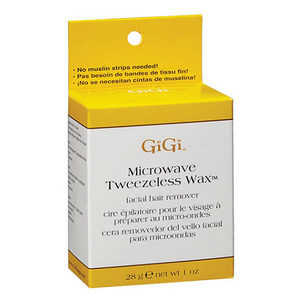 GiGi - Microsave Tweezeless Wax Facial Hair Remover 1 oz