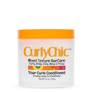 CurlyChic - Mixed Texture Hair Care Creamy Leave In Conditioner 11.5 oz