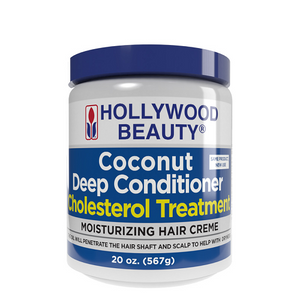 Hollywood Beauty - Coconut Deep Conditioner Cholesterol Treatment 20 oz