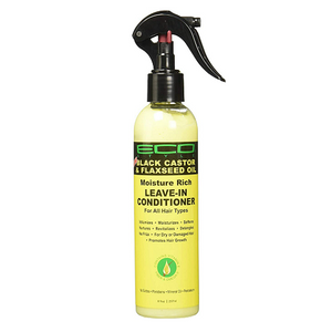 Eco Style - Black Castor and Flaxseed Oil Leave In Conditioner 8 oz