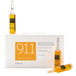 Biotop - 911 Quinoa Hair Repair 10 Ampoules