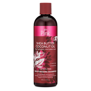 Luster's Pink - Shea Butter Coconut Oil Sulfate Free Moisturizing Shampoo 12 oz