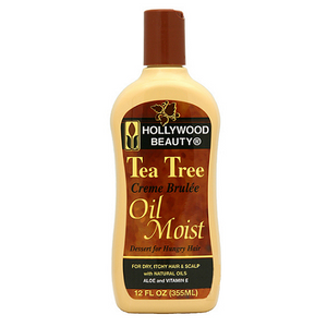 Hollywood Beauty - Tea Tree Creme Brulee Oil Moist 12 fl oz
