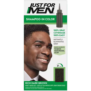 Just For Men - Shampoo In Color H-47 Rich Dark Brown