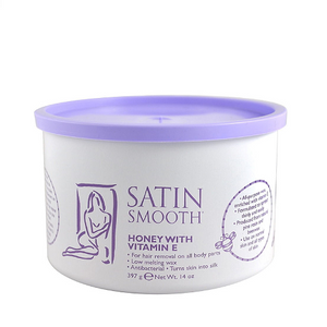 Satin Smooth - Honey Wax With Vitamin E 14 oz